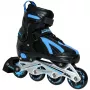Outrace Volt Blue Inline-Skates verstellbar EU 40-43 Schwarz/Blau