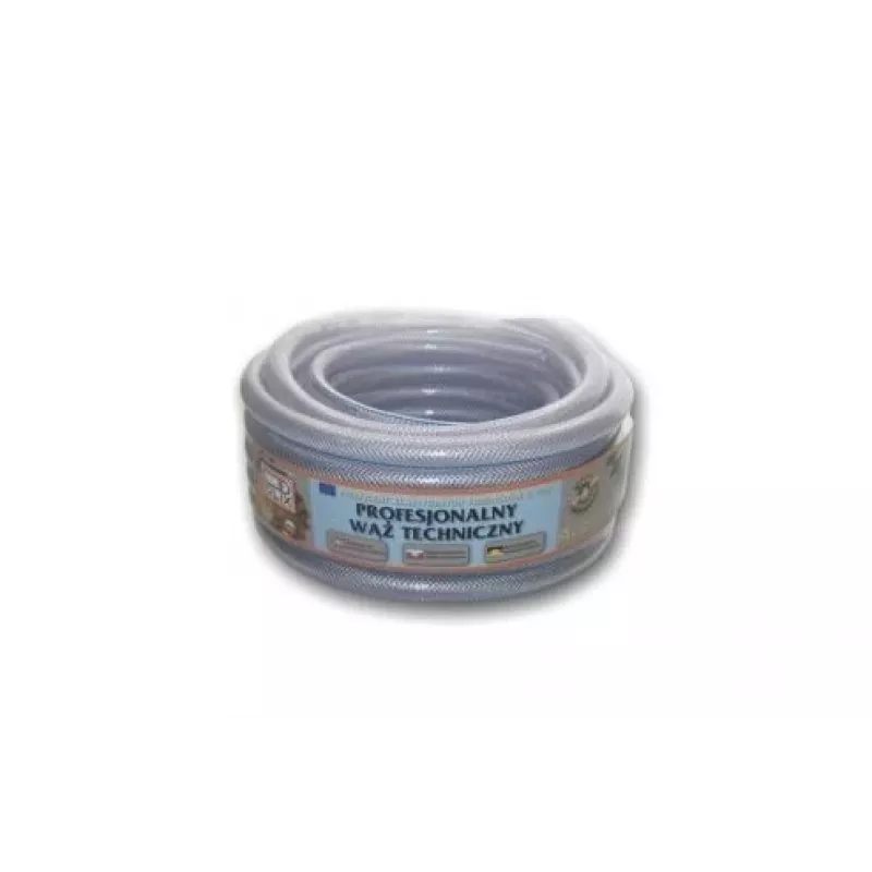 POLIX Druckluftschlauch 8mm x 50m 4-lagig verstärktes Hybridpolymer, 20 bar Arbeitsdruck, Blau