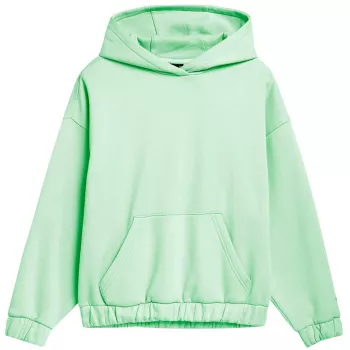 Damen-Sweatshirt in Hellgrün 4FSS23TSWSF255 Größe L