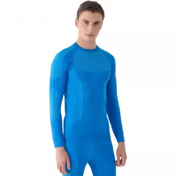 Herren Thermoaktiv T-Shirt 4F M165 Blau 4FWAW24USEAM165 33S S/M