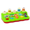 LEAN TOYS Pop Up Tiere Lernspieltafel mit Geräuschen für Kleinkinder ab 12 Monaten