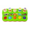 LEAN TOYS Pop Up Tiere Lernspieltafel mit Geräuschen für Kleinkinder ab 12 Monaten