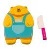 LEAN TOYS Obst- und Gemüse-Schneidebrett Messerset Lernspielzeug für Kinder