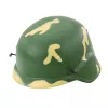 LEAN TOYS Militär-Set - Spielgewehr mit Sound, Helm, Messer, Granate, Fernglas, Uhr, Trillerpfeife, Erkennungsmarke & Gummiband für Kinder ab 3 Jahren