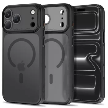 Tech-Protect MagPrime MagSafe Clear Case für iPhone 17 Pro / 18 Pro - Matt Schwarz