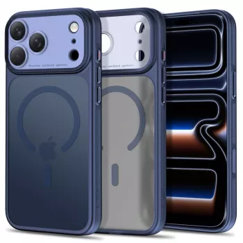TECH-PROTECT MagPrime MagSafe-Hülle für iPhone 17 Pro Max / 18 Pro Max – Mattes Tiefblau