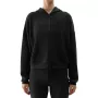 4F Damen-Sweatshirt F1002 Tiefschwarz Größe S