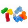 LEAN TOYS Magic Magnetic Cube 7 Elements - Magnetisches 3D-Puzzle, 7 Teile, mehrfarbig, Lernspielzeug ab 6 Jahren