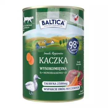 BALTICA Smaki Regionów Adult Katzenfutter Ente 400g