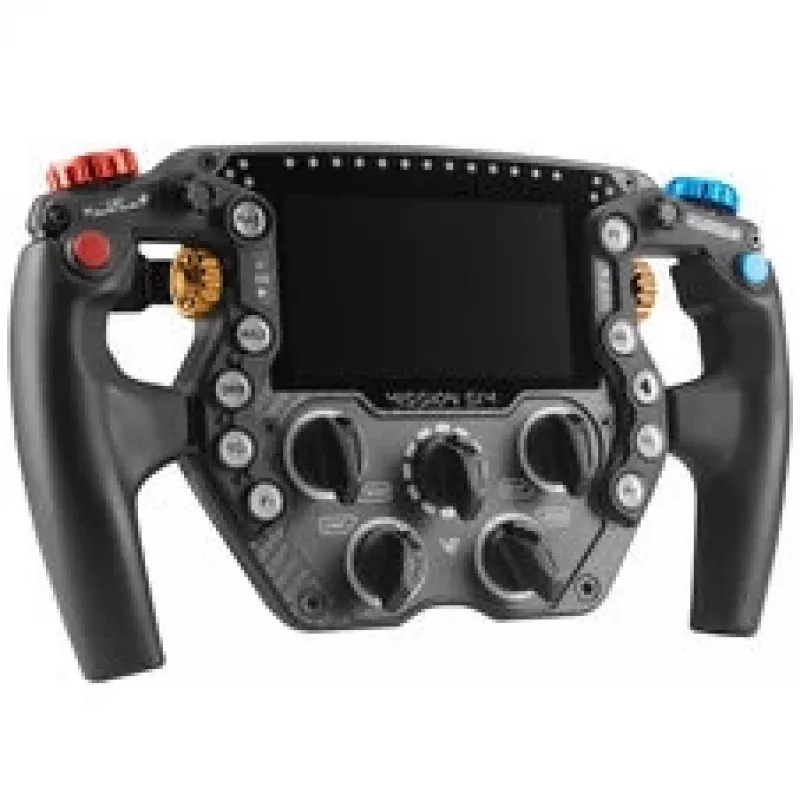 VPG Sim Mission Sim Racing Lenkrad, 5-Zoll-Touchdisplay, ARGB, 290mm - Schwarz