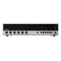 AUDAC COM12MK2 120W PA-Mischverstärker mit 100V/70V/4Ω-Ausgängen, 2 Mic/3 Line-Eingängen, Prioritäts- & Phantomspeisung, 2U Rack-Montage, Schwarz