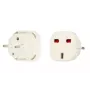 iLike UK/EU-Ladegerät-Adapter Weiß - Kompaktes 10,5W USB-Wandladegerät, EU-Stecker, 2,1A, Überlastschutz
