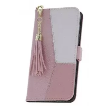 iLike Samsung Galaxy A54 5G Charms Hülle Pink Weiß