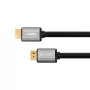 KRUGER & MATZ Basic HDMI-zu-HDMI-Kabel 15m 4K 30Hz vergoldete Anschlüsse Schwarz