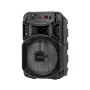 Kruger & Matz Music Box Tragbarer kabelloser Lautsprecher 10W Bluetooth 5.0 TWS FM-Radio AUX microSD USB Schwarz