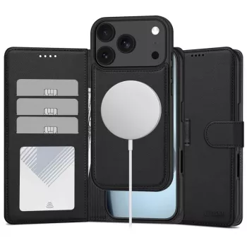 Tech-Protect MagSafe Wallet für iPhone 17 Pro Max / 18 Pro Max, Matt Schwarz