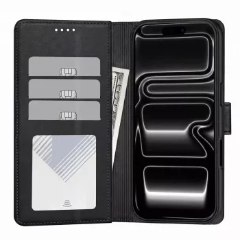 Tech-Protect MagSafe Wallet für iPhone 17 Pro Max / 18 Pro Max, Matt Schwarz