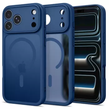 Tech-Protect BasicMag MagSafe-Hülle für iPhone 17 Pro / 18 Pro - Matt Dunkelblau