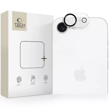 Tech-Protect Cam Fit+ Klarsichthülle für Apple iPhone 16E / 17E