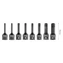 NEO Tools 10-257 219-teiliger Steckschlüsselsatz mit 1/4 Zoll, 3/8 Zoll, 1/2 Zoll Antrieb, Ratschen, Bits und Inbusschlüsseln im Kunststoffkoffer