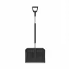 CELLFAST C.ERGO Schneeschaufel 40-011 – Ergonomischer Aluminiumschaft, 49 cm breites Polypropylenblatt mit Metallkante, frostbeständig
