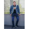NEO Tools 81-228-XXL Schutzhose, Grau/Schwarz, XXL, 65% Polyester 35% Baumwolle, 267 g/m², 10 Taschen, verstärkte Knie, reflektierende Elemente, EN ISO 13688:2013