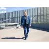 NEO Tools 81-228-XXL Schutzhose, Grau/Schwarz, XXL, 65% Polyester 35% Baumwolle, 267 g/m², 10 Taschen, verstärkte Knie, reflektierende Elemente, EN ISO 13688:2013