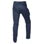 NEO TOOLS 81-224-XXL Schutzhose, Blau, XXL, 65% Polyester 35% Baumwolle, 267 g/m², Oxford 300D verstärkt, Knieschutz-Taschen, verstellbarer Bund, reflektierend, EN ISO 13688