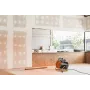 NEO TOOLS 90-068 Industrieller Elektro-Heizlüfter 3kW, 2 Heizstufen, IPX4 Spritzwasserschutz, einstellbarer Thermostat, tragbar