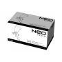 NEO Tools 14-700 Druckluftpistole mit 1/4 Zoll Schnellkupplung, 10 bar max. Druck, Aluminiumgehäuse, Stahldüse, ergonomischer Hebelauslöser, integrierter Aufhängehaken