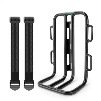 ROCKBROS 33210010001 Vorderradgabel-Fahrradträger, Schwarz