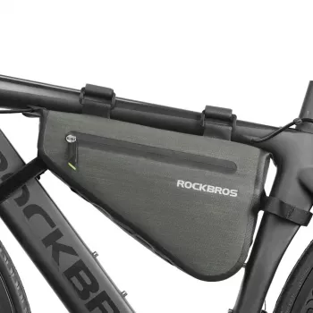 Rockbros AS-017 Fahrrad-Rahmentasche 5L Dunkelgrün