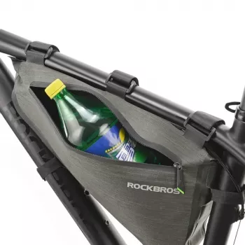 Rockbros AS-017 Fahrrad-Rahmentasche 5L Dunkelgrün