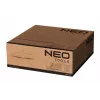 NEO TOOLS 90-037 Elektro-Heizlüfter 2000W PTC-Keramik-Heizlüfter mit einstellbarem Thermostat, Überhitzungs- und Kippschutz, tragbarem Tragegriff, Schwarz/Grau