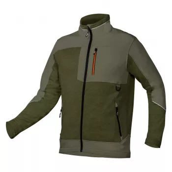 NEO TOOLS Softshell-Sweatshirt OUTDOOR, Grün, Größe S