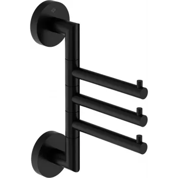 DEANTE ADJ_N131 Dreifach-Schwenk-Wandhaken Chrom