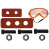 LEAN TOYS Handyman Set Gürtel Bohrer Schraubendreher Zange Hammer - 12-teiliges Spielzeug-Werkzeugset für Kinder