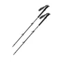VOLVEN Adventure Poles Pro Grau - 3-teilige Trekkingstöcke, 65-135 cm, 7075 Aluminium, EVA-Griff, Wolframcarbid-Spitzen