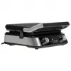 Adler AD 3084 Waffeleisen mit LED-Display, 5 Programme, 7 Bräunungsstufen, 1600 W (max. 2400 W), Antihaftplatten, schwarz/silber