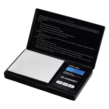 Wozinsky WDW-1000 Digitale Briefwaage 50 kg Schwarz
