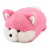 LEAN TOYS Plüschfuchs Plüschtier, rosa weiches Fell, 16 cm