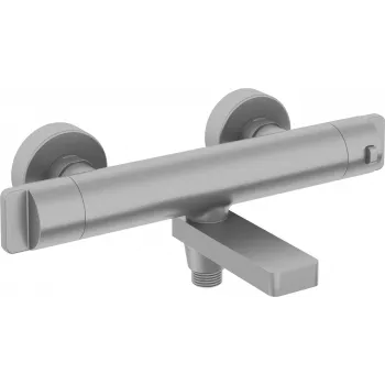 DEANTE Arnika Thermostatischer Wannenmischer mit Umschalter, Chrom