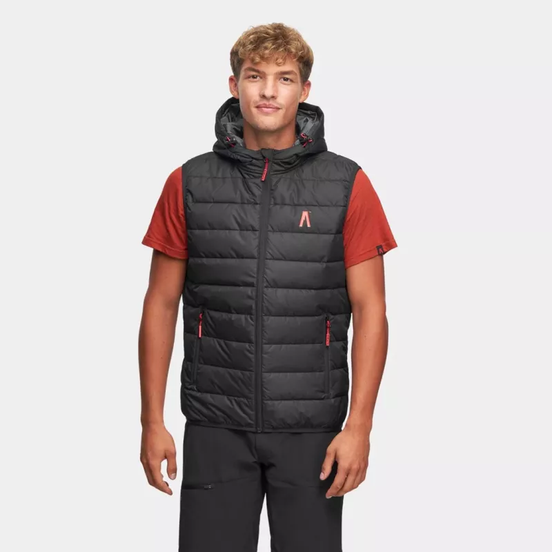 Alpinus Athos Herren-Weste Black Größe S