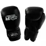 Profight Leder-Drachen-Boxhandschuhe Schwarz 12 oz