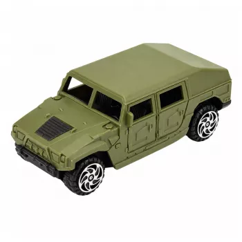 LEAN TOYS Militär-Set Soldaten Panzer Fahrzeug Gewehr 13 Teile