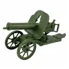 LEAN TOYS Militär-Set Soldaten Panzer Fahrzeug Gewehr 13 Teile