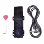 NN EG SET RED E-Gitarren-Set mit 10W Verstärker, HSS-Tonabnehmern, Gigbag, Stimmgerät, Gurt, Kabel, Plektren – Rot