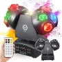 LIGHT4ME SID3 4-in-1 Moving Head Multi-Effekt-Licht mit RGBW-LED, RGB-Laser, UV und Strobe
