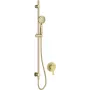 DEANTE Arnika Unterputz-Duschsystem mit Regendusche, Handbrause und Stange - Chrom