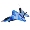 LEAN TOYS 16645 F-16 Fighting Falcon Kampfjet mit Fernsteuerung, Sound- und Lichteffekten, 2,4 GHz, Grau